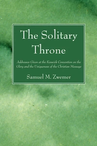Cover of The Solitary Throne