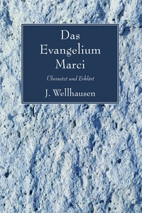 Cover of Das Evangelium Marci