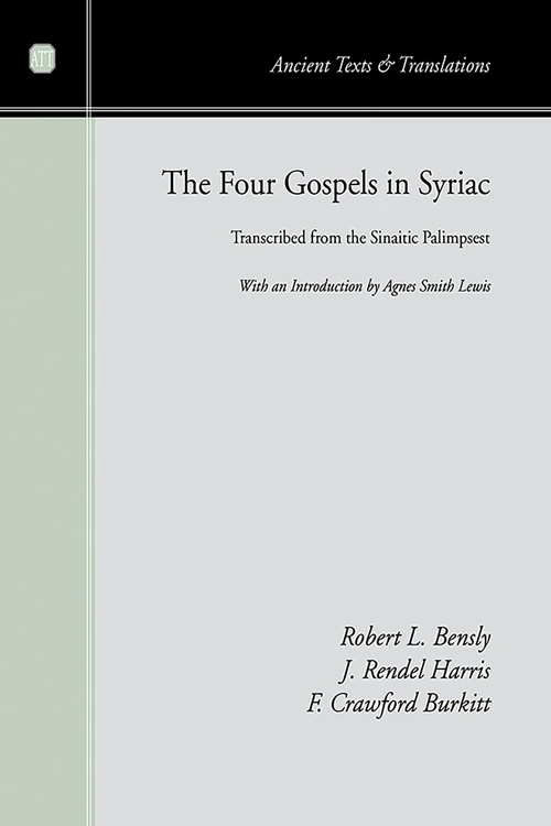 Cover of The Four Gospels in Syriac