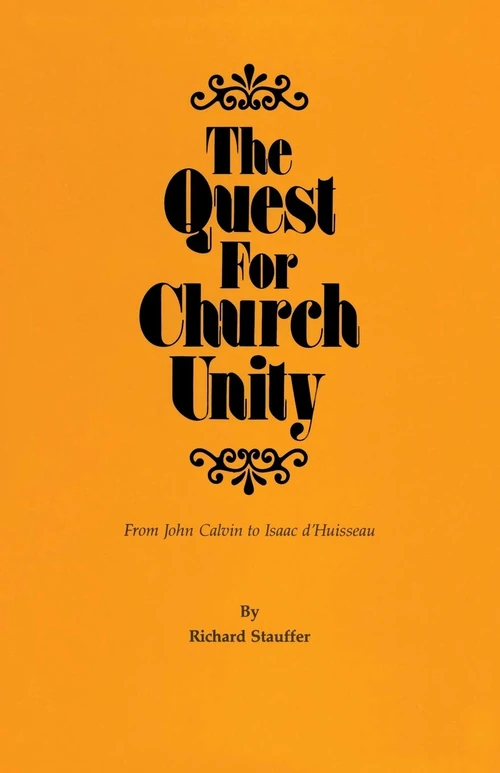 Cover of The Quest for Church Unity