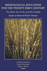 Cover of Missiological Education for the Twenty-first Century