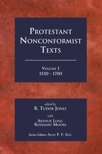 Cover of Protestant Nonconformist Texts Volume 1