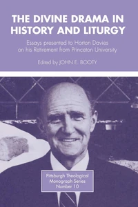 Cover of The Divine Drama in History and Liturgy