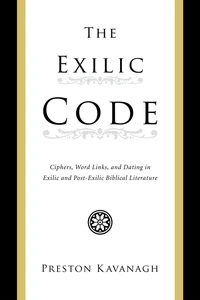 Cover of The Exilic Code