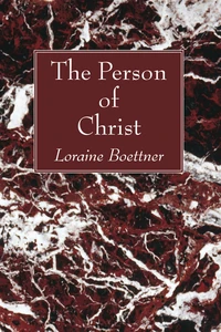 Cover of The Person of Christ