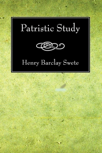 Cover of Patristic Study