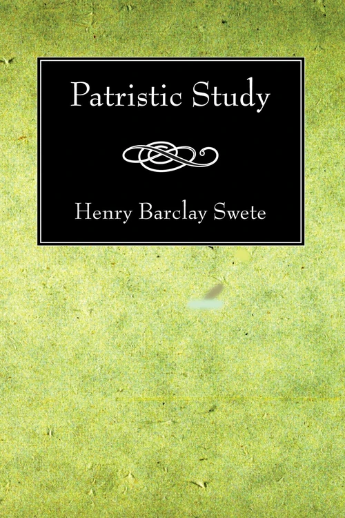 Cover of Patristic Study