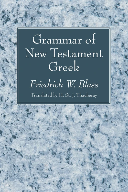 Cover of Grammar of New Testament Greek