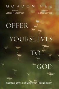 Cover of Offer Yourselves to God