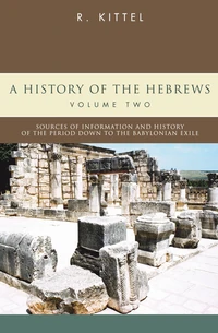 Cover of A History of the Hebrews