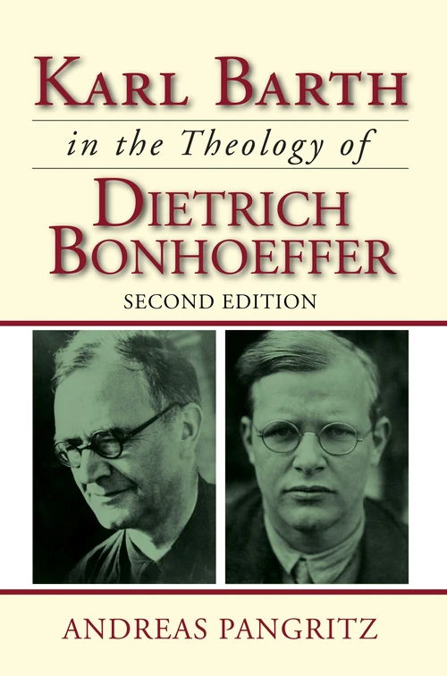 Cover of Karl Barth in the Theology of Dietrich Bonhoeffer