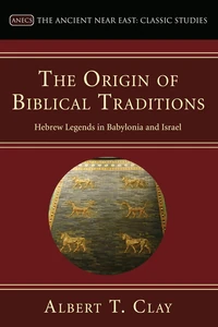 Cover of The Origin of Biblical Traditions