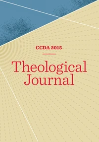 Cover of CCDA Theological Journal, 2015 Edition