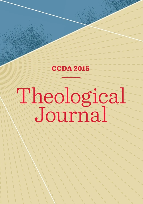Cover of CCDA Theological Journal, 2015 Edition
