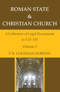 Cover of Roman State & Christian Church, Three Volumes