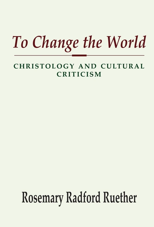 Cover of To Change the World