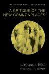 Cover of A Critique of the New Commonplaces