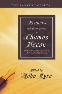 Cover of Prayers and Other Pieces of Thomas Becon