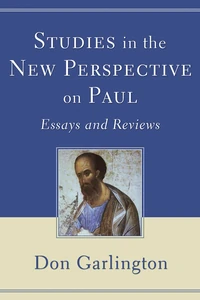 Cover of Studies in the New Perspective on Paul