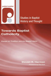 Cover of Towards Baptist Catholicity