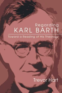 Cover of Regarding Karl Barth
