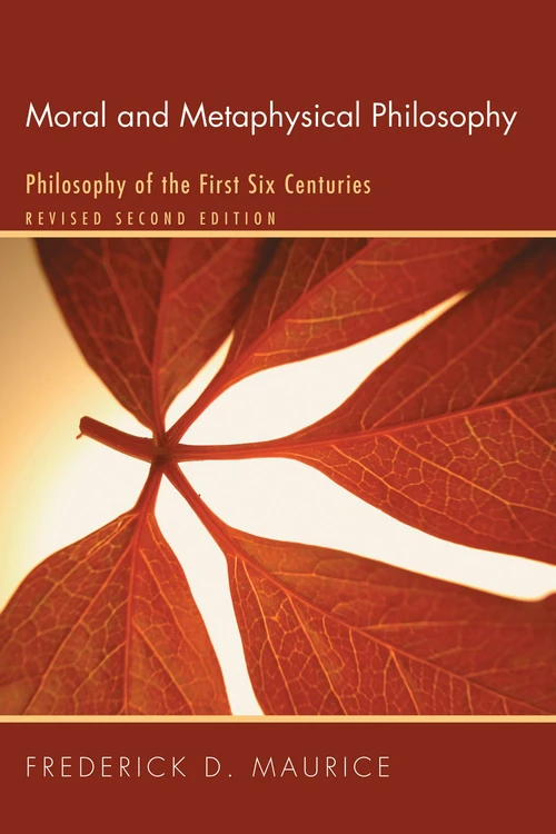 Cover of Moral and Metaphysical Philosophy