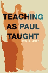 Cover of Teaching as Paul Taught