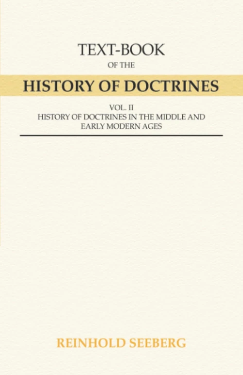 Cover of Text-Book of the History of Doctrines, 2 Volumes