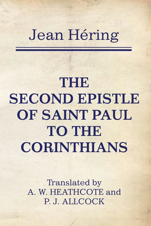 Cover of The Second Epistle of Saint Paul to the Corinthians
