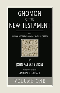 Cover of Gnomon of the New Testament, Volume 1