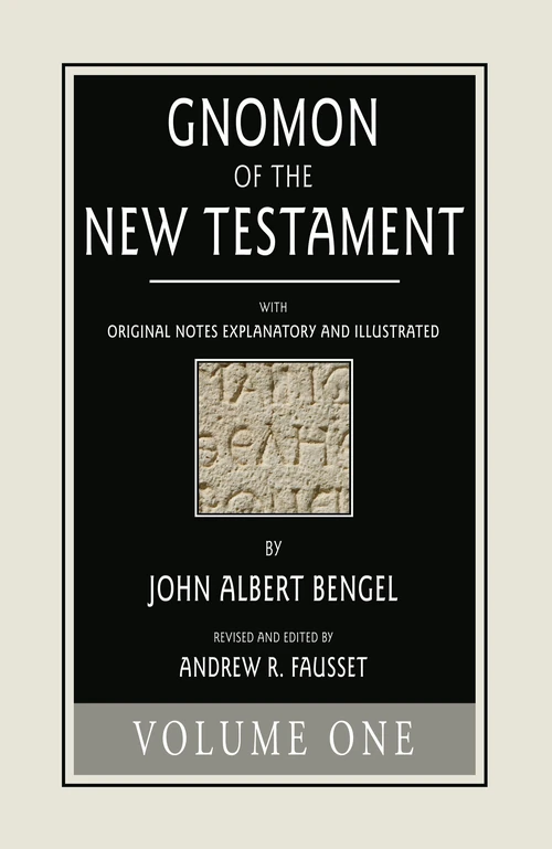 Cover of Gnomon of the New Testament, Volume 1