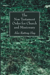 Cover of The New Testament Order for Church and Missionary