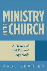 Cover of Ministry in the Church
