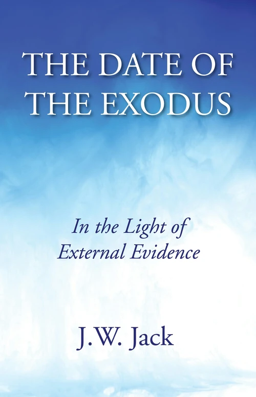 Cover of The Date of the Exodus