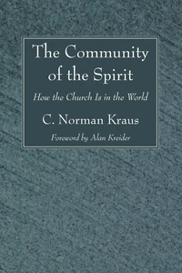 Cover of The Community of the Spirit