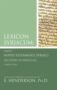 Cover of Syriac New Testament and Lexicon Syriacum