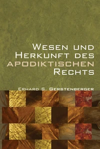 Cover of Wesen und Herkunft des Apodiktischen Rechts