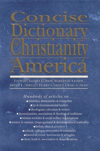 Cover of Concise Dictionary of Christianity in America
