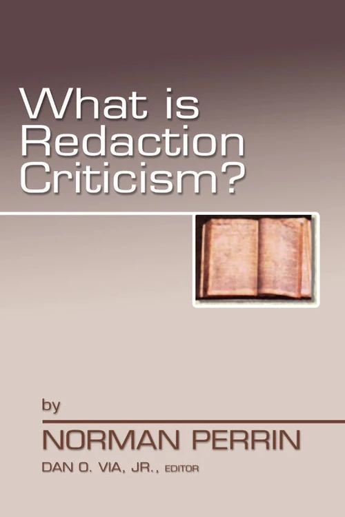 Cover of What is Redaction Criticism?