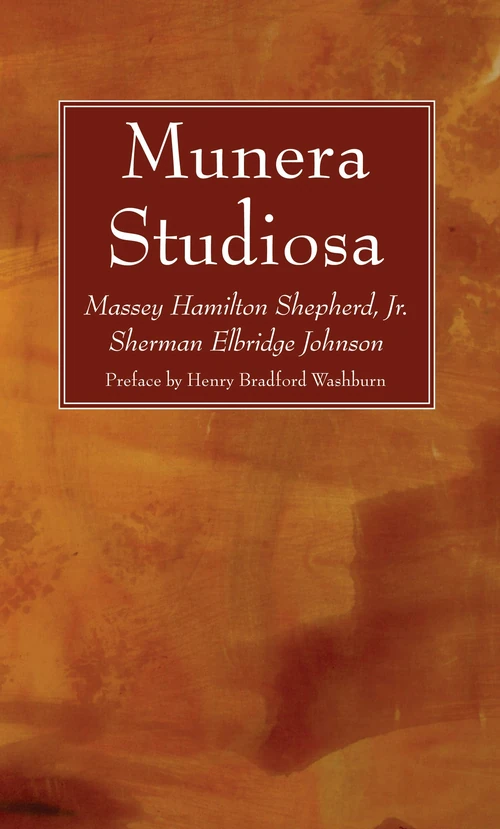 Cover of Munera Studiosa