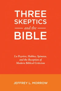 Cover of Three Skeptics and the Bible