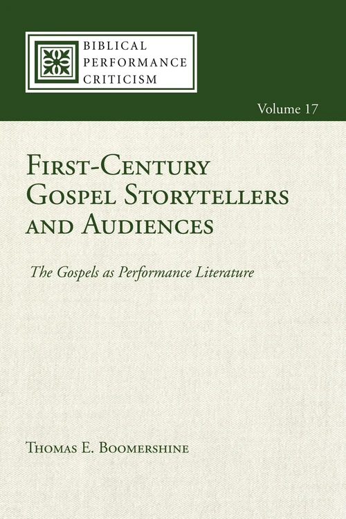 Cover of First-Century Gospel Storytellers and Audiences