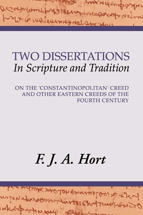 Cover of Two Dissertations In Scripture and Tradition
