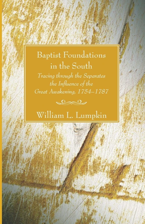 Cover of Baptist Foundations in the South