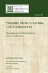 Cover of Memory, Memorization, and Memorizers