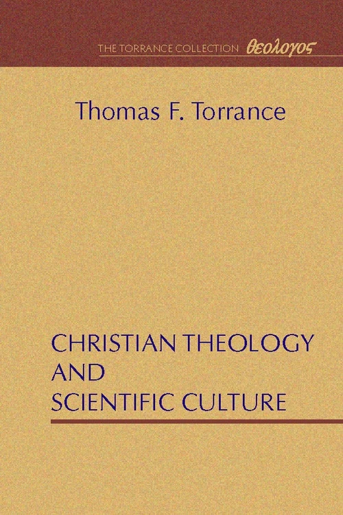 Cover of Christian Theology and Scientific Culture