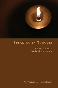 Cover of Speaking in Tongues