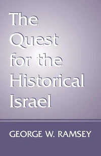 Cover of The Quest for the Historical Israel