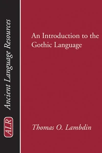 Cover of An Introduction to the Gothic Language