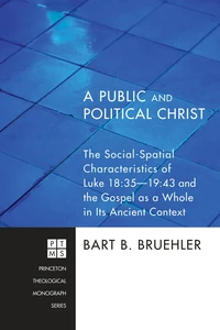 Cover of A Public and Political Christ